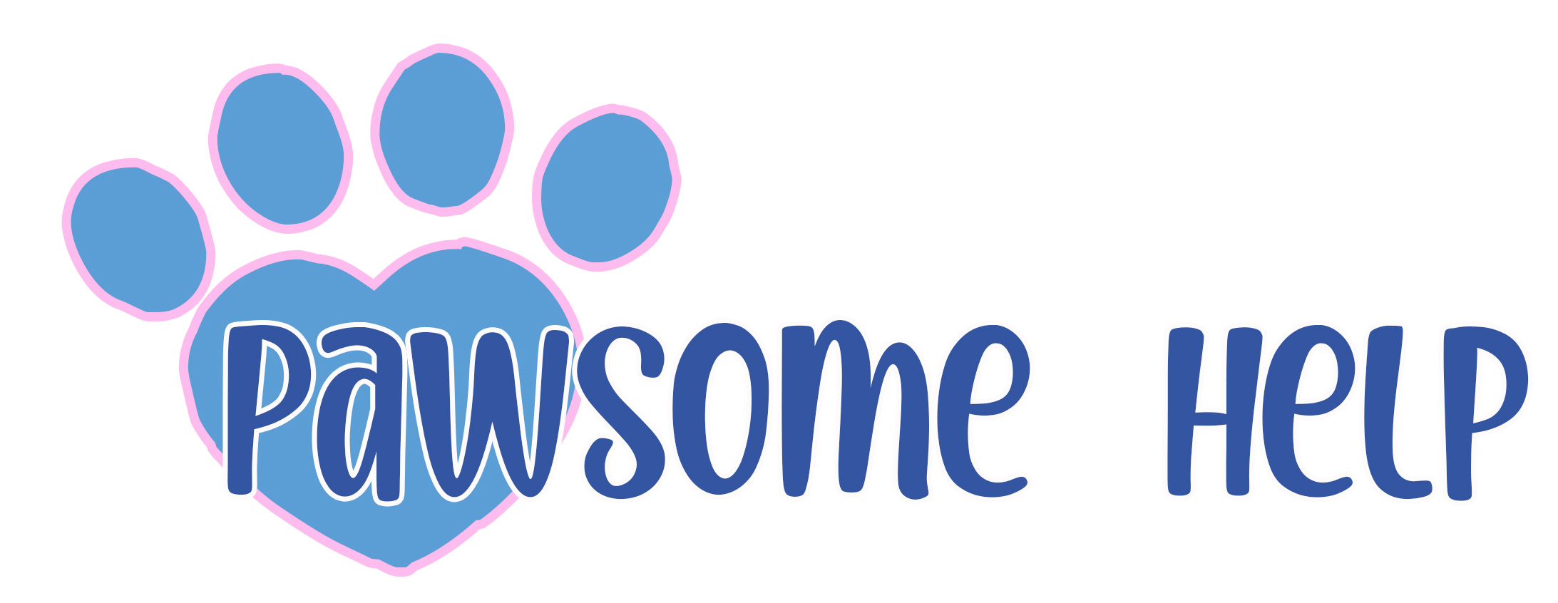 Pawsome Help logo – pet sitting and dog walking in Williamstown NJ